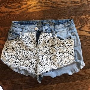 Jean shorts